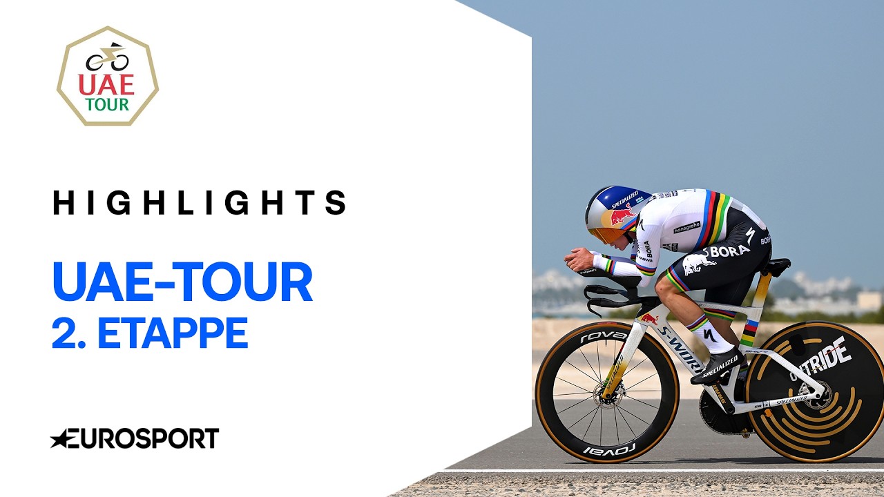 UAE-Tour 2026 I 2. Etappe I Highlights deutsch I Radsport