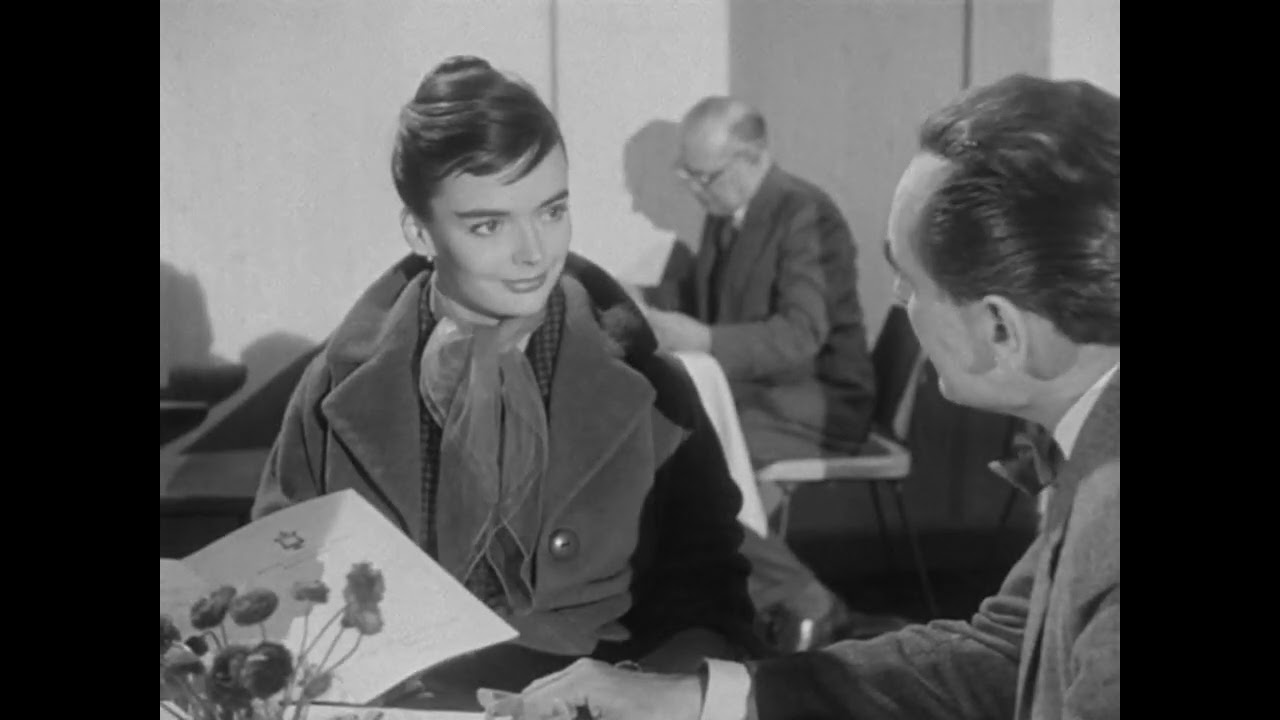 A Very Young Barbara Steele in 'Dial 999'