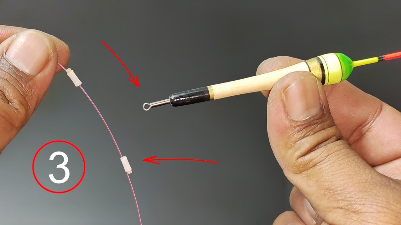 3 Smart Tips for Installing Fishing Floats !!!