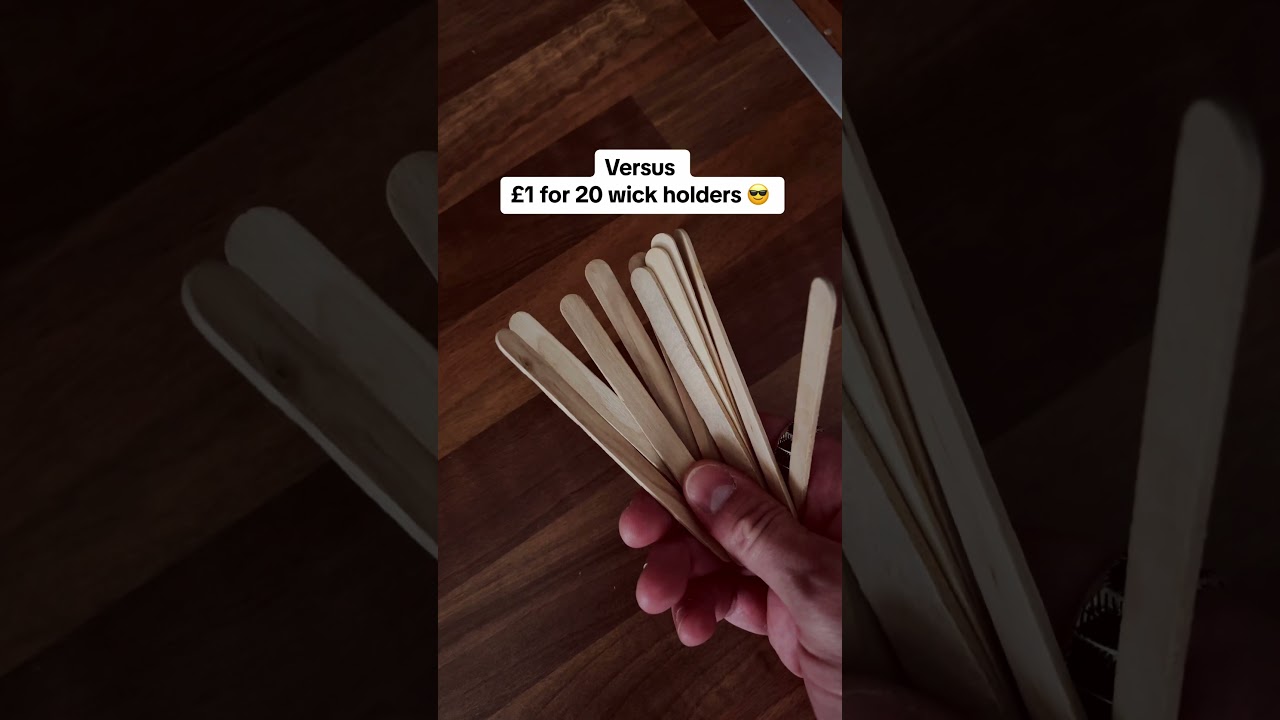 Candle Making Hacks | Wick Holders | Crafts | DIY | Candle Making | Small Business Hacks #brocandle
