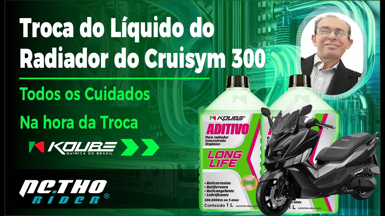 Troca do Líquido do Radiador do Cruisym 300