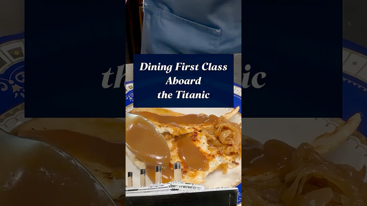 The Titanic's 1st Class Chicken Lyonnaise