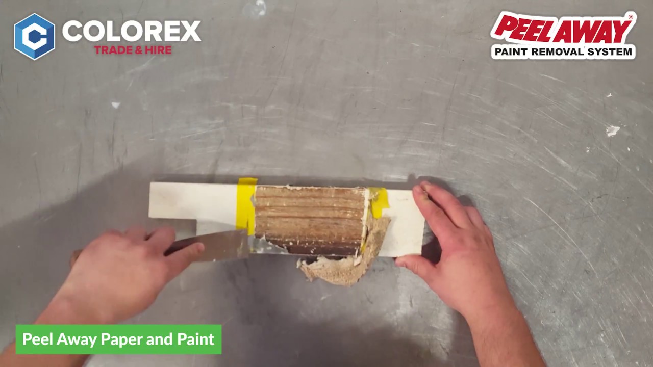 Peel Away Paint Removal/Stripping System Demo