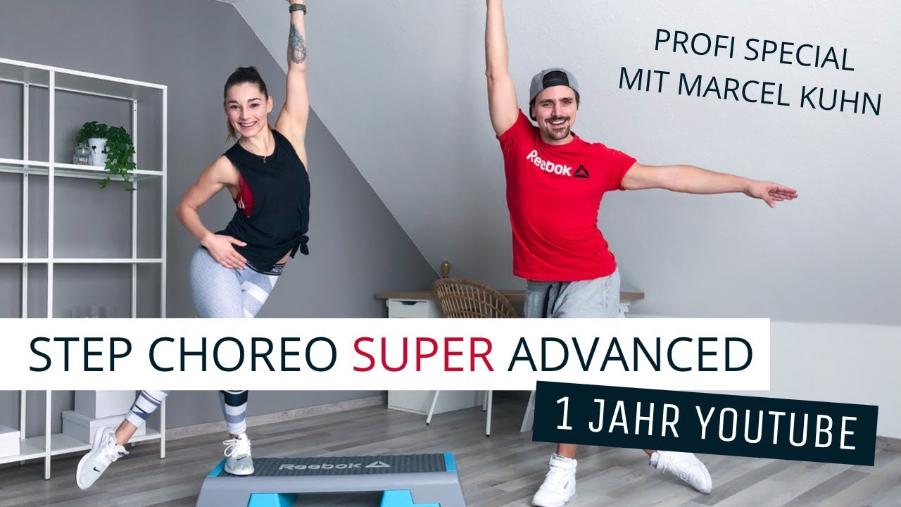 Step Choreo SUPER Advanced - 1 Jahr YouTube Special // mit Marcel Kuhn//nicht für Anfänger//Outtakes