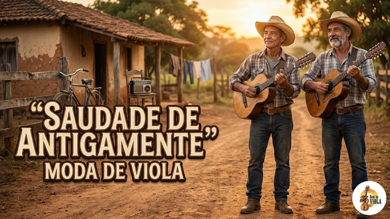 MODA DE VIOLA RAIZ - Saudade de Antigamente