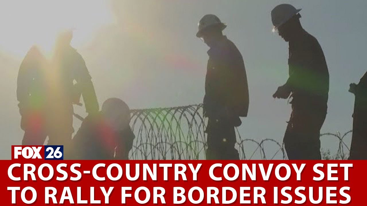 'Take Our Border Back' convoy driving to Texas