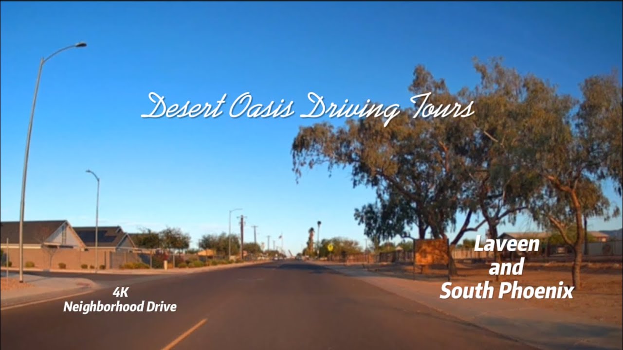 4K Roadscapes | Neighborhood Drive | Laveen and South Phoenix