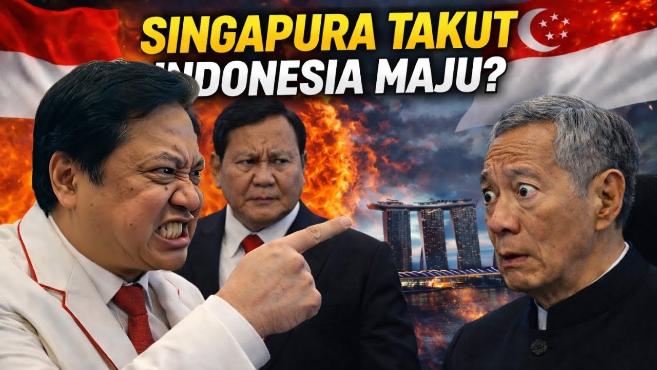 SINGAPURA TIDAK SUKA KITA MAJU: Airlangga Bongkar Upaya Sabotase Tetangga
