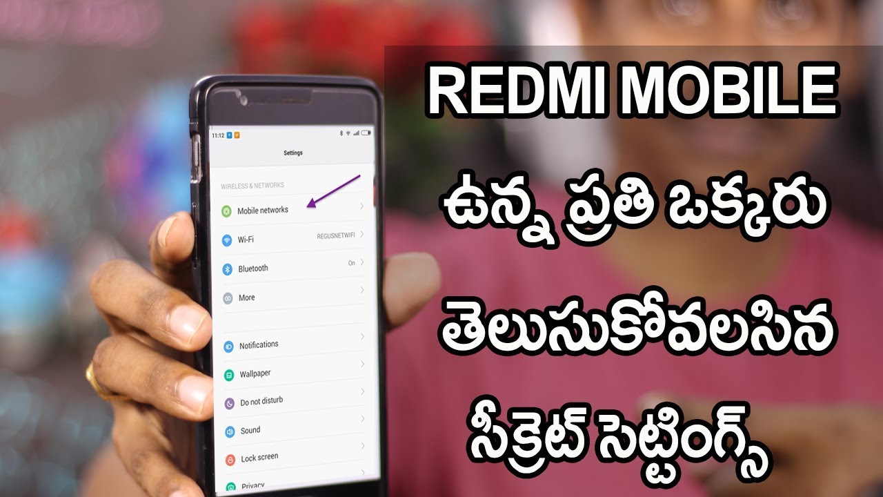 Redmi mobile Hidden Features | Miui secret settings Telugu