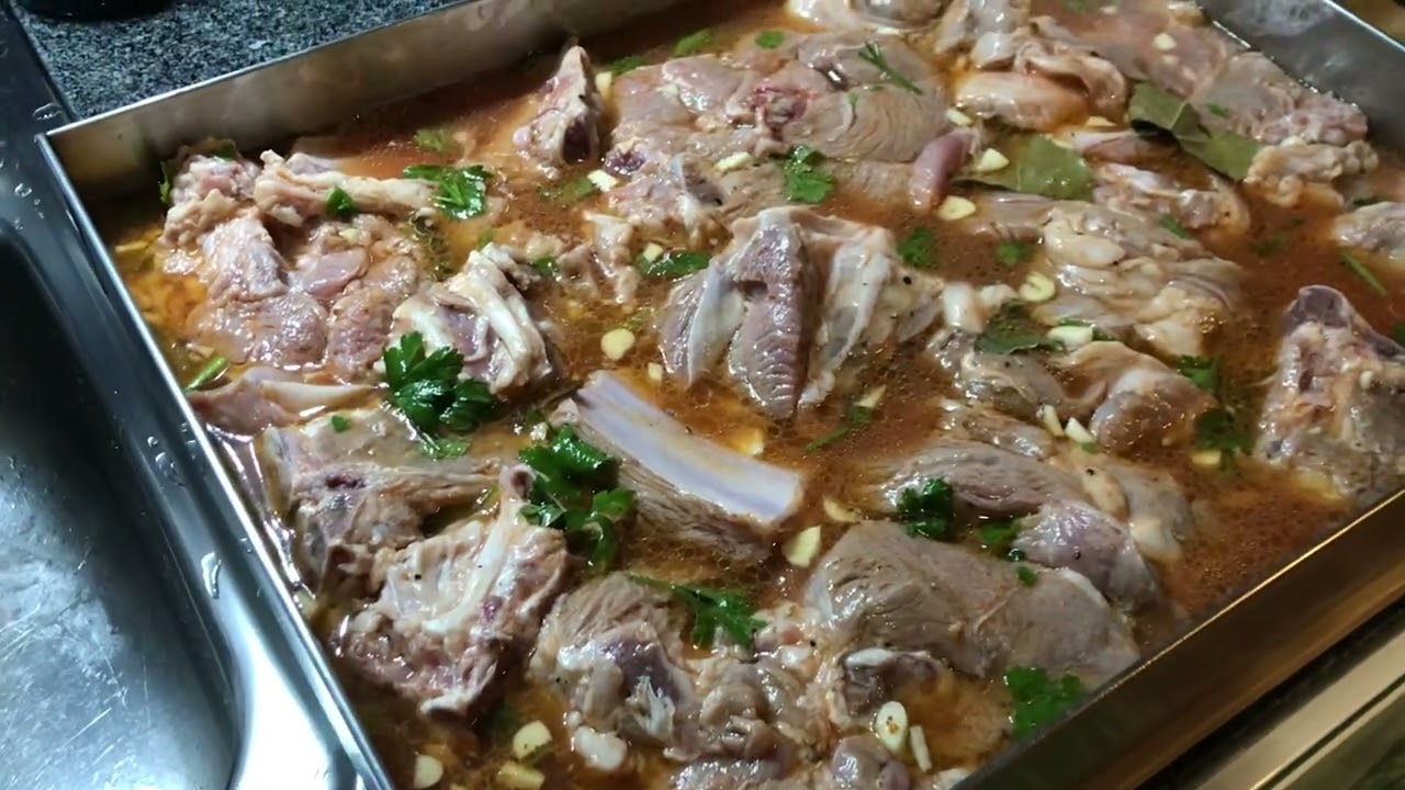 Borrego em tempero para o dia de Páscoa: 171300abr22