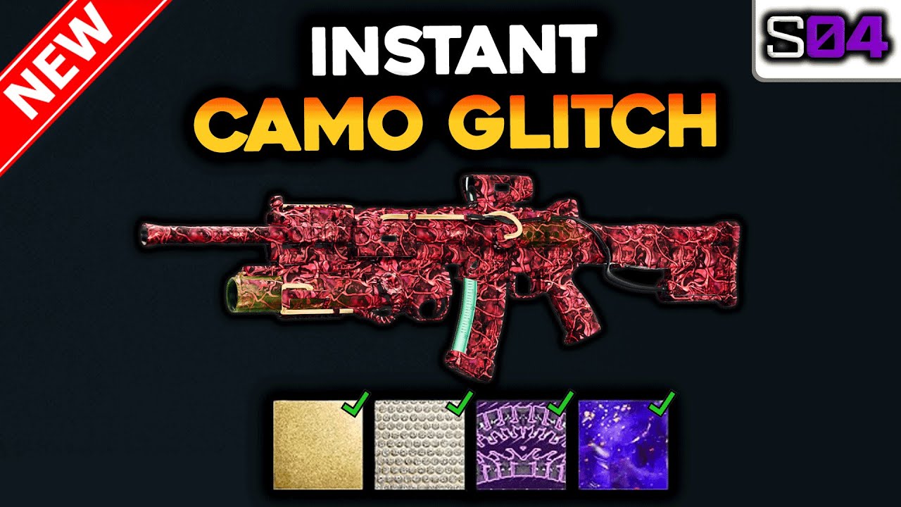 ✅*NEW* INSTANT CAMO GLITCH in Black Ops 6 (SOLO/ANY CAMOS)✅BO6 GLITCHES / B06 ZOMBIES GLITCH