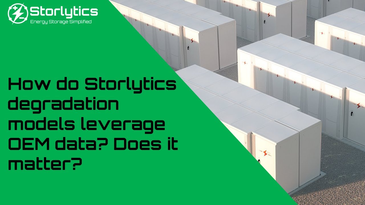 How do Storlytics Degradation Models Leverage OEM Data? Does it Matter?