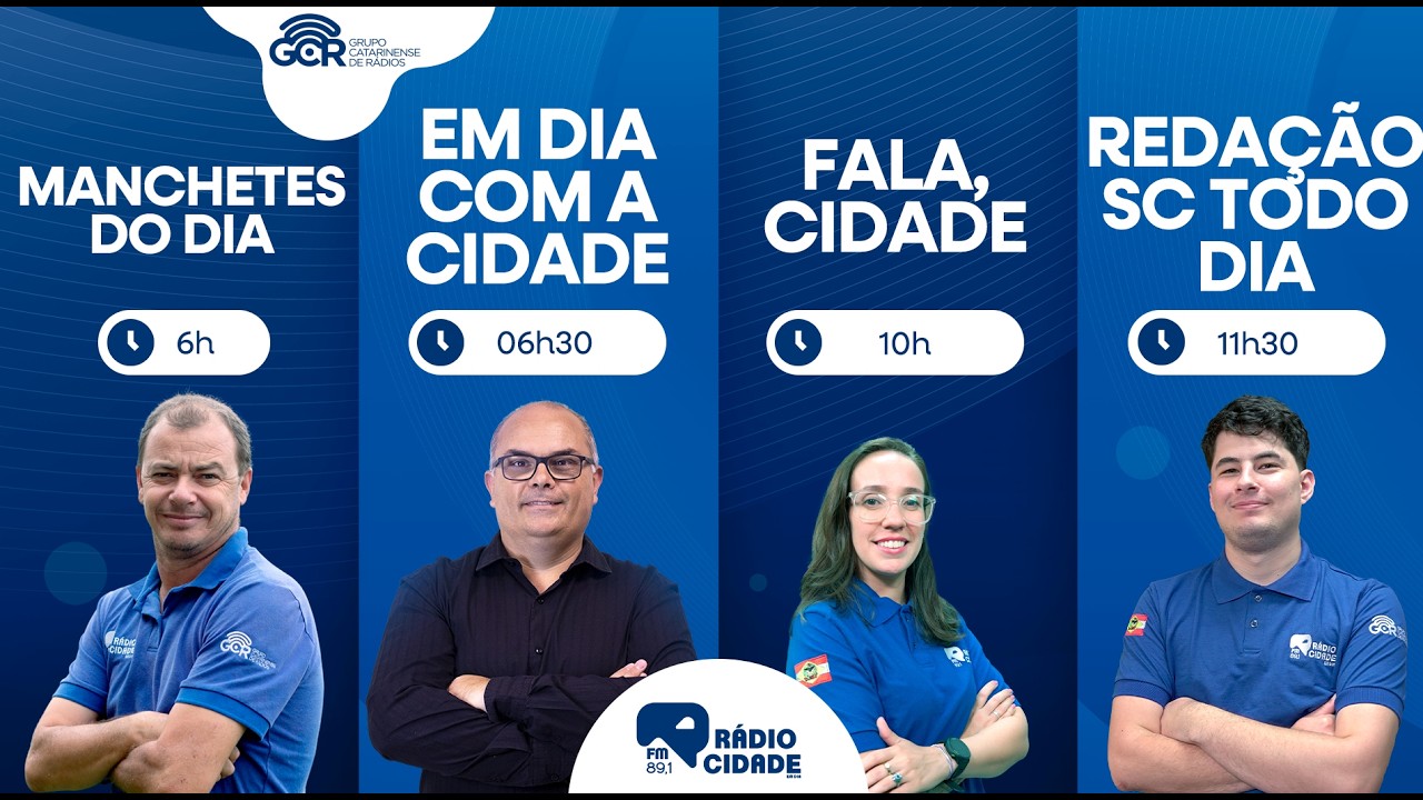 CIDADE MANHÃ: Manchetes do dia, Em Dia, Fala Cidade e Redação (11/02/2026)