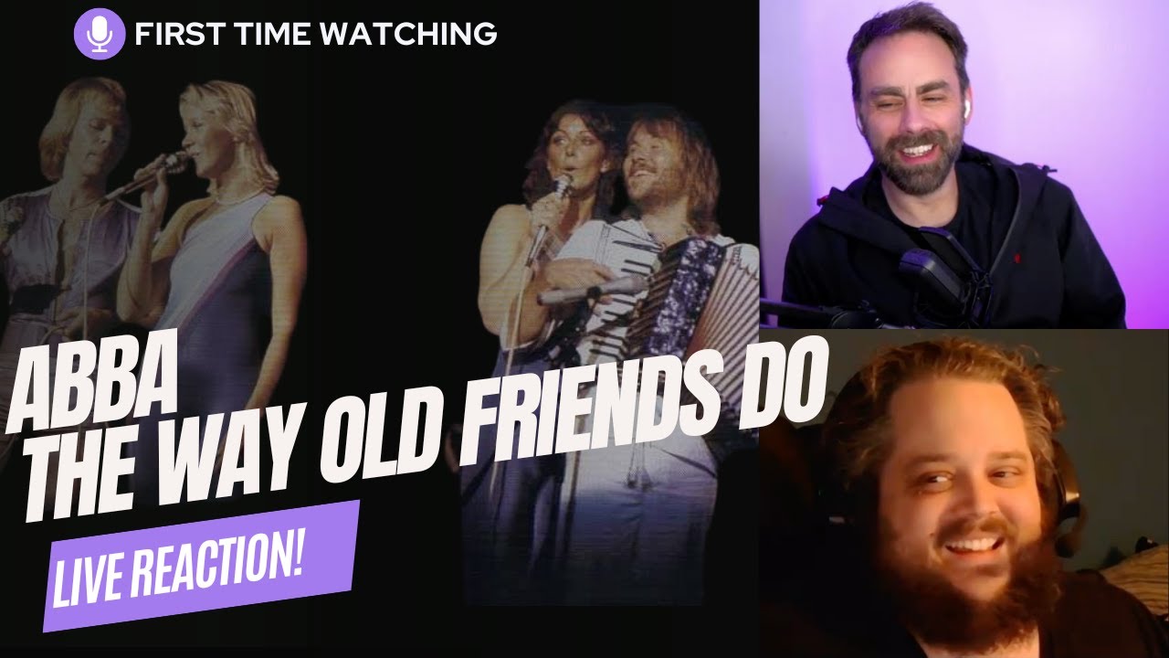 ABBA - The Way Old Friends Do Live At Wembley Reaction!