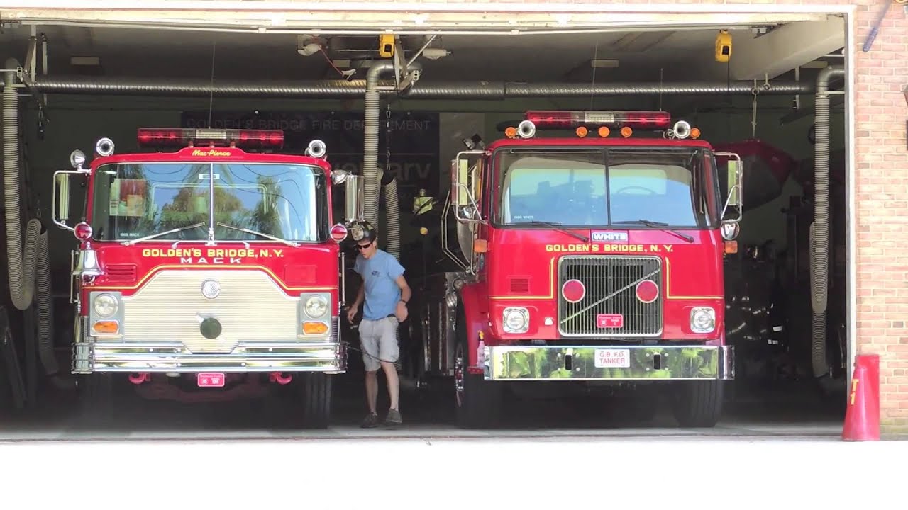 Golden's Bridge FD Engine 139 + Engine 138 Responding