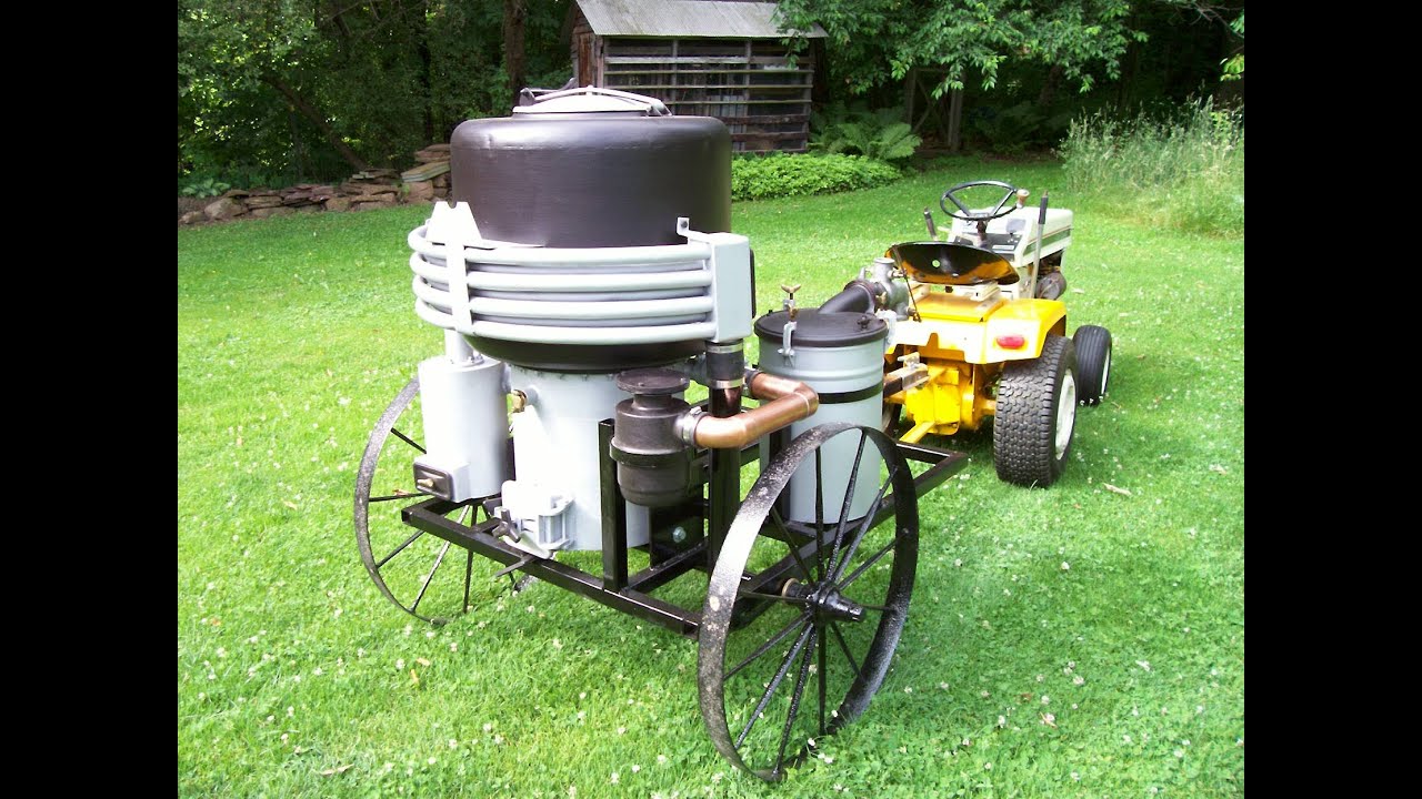 1941 Charcoal Gasifier Operation / Maintenance and Gasifier History