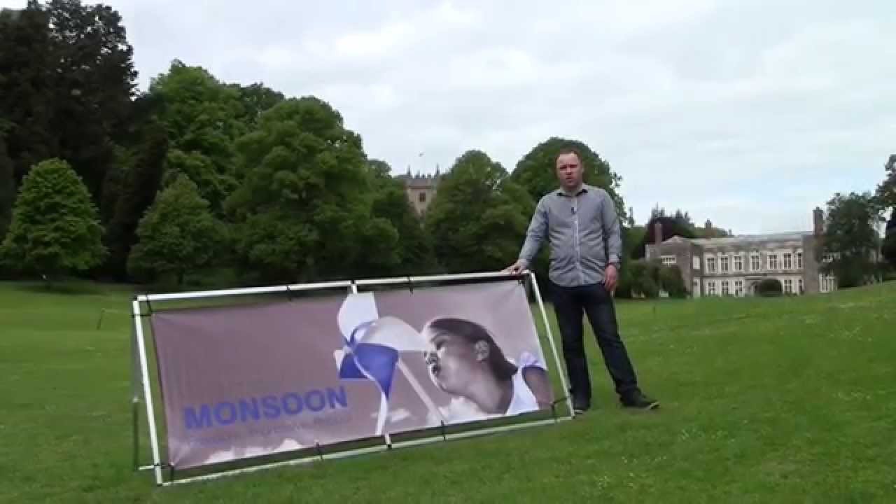 Monsoon Outdoor Banner | Large Format Advertising Banner