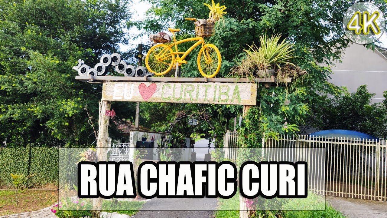 CAMINHANDO NA RUA CHAFIC CURI - VISTA ALEGRE - CURITIBA -4K Tour Virtual