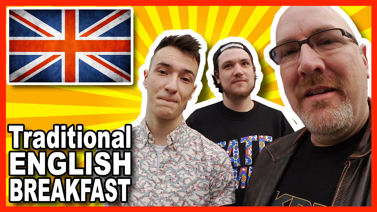 Traditional English Breakfast in Southampton England Review with Lewis and Harry