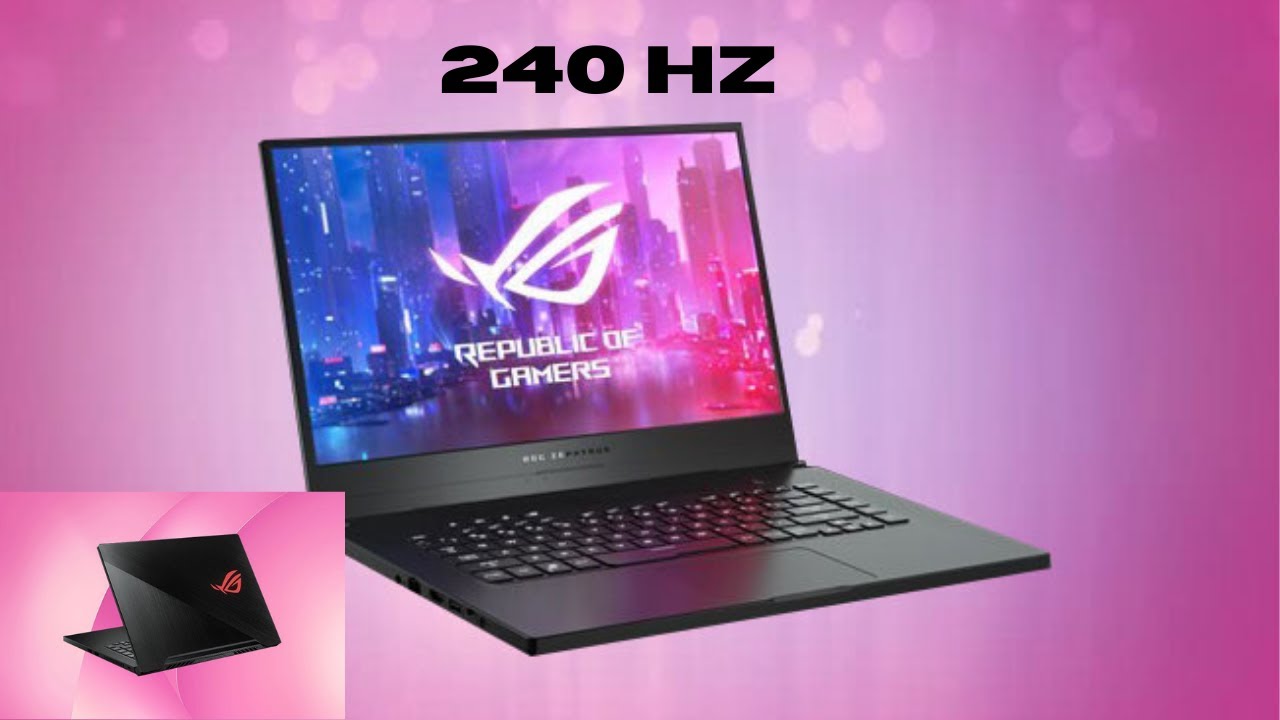 Asus ROG Zephyrus G Ryzen 7 Quad Core 3750H - Gaming Laptop 240 hz
