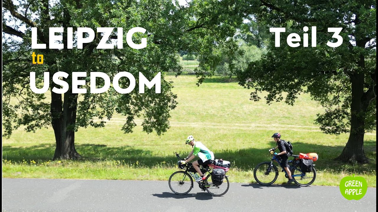 600km Bikepacking: Stadtdurchfahrten, Apfelstrudel am Oder-Neiße Radweg🚴 | Leipzig - Usedom | Teil 3