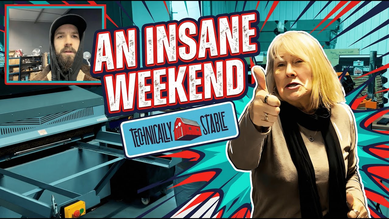 Crazy weekend in the Technically Stable warehouse!