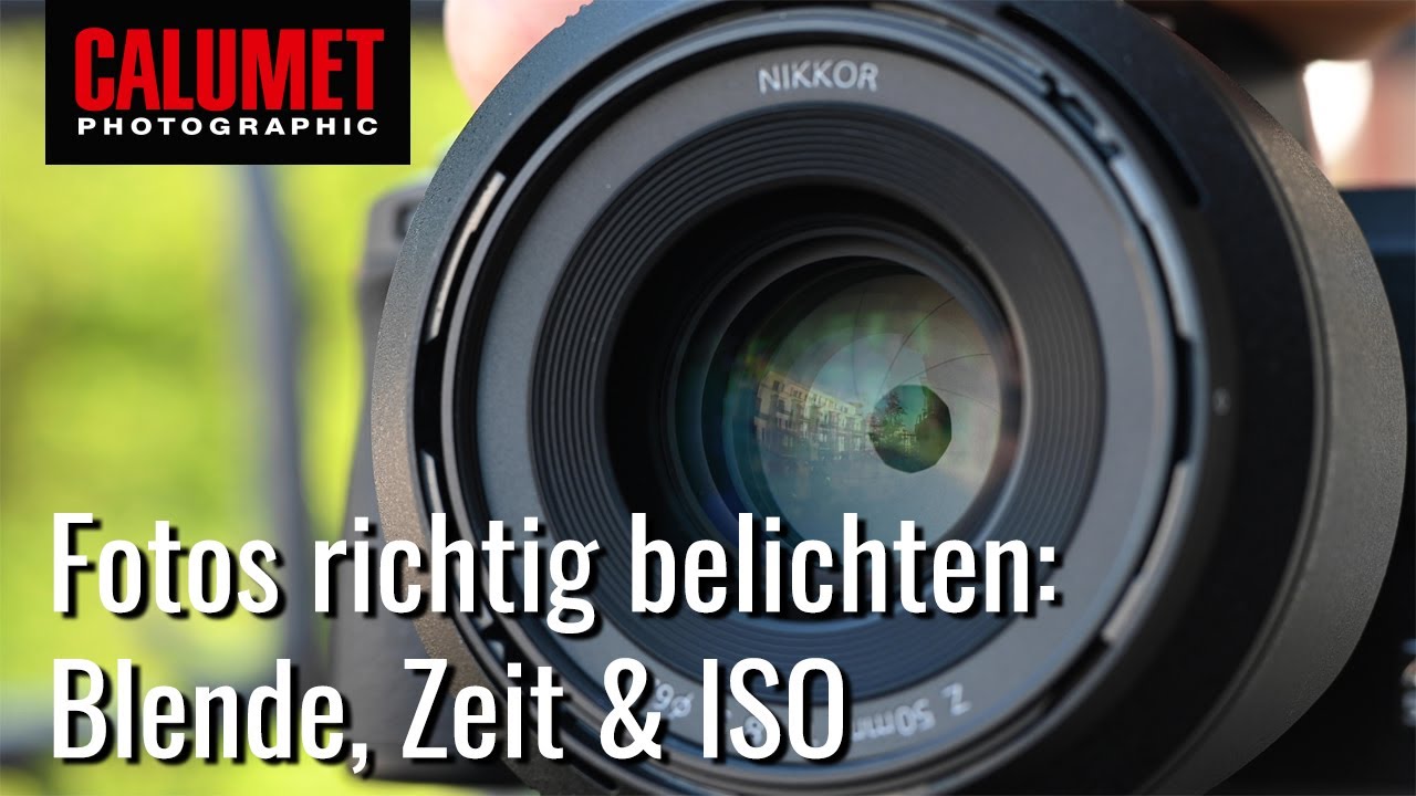 Fotos richtig belichten: Blende, Zeit & ISO