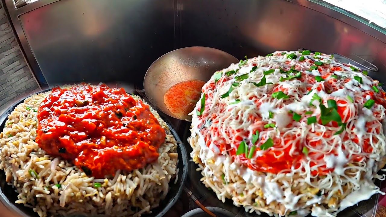 Pizza Rice | Unique Pizza Rice of Surat | Indian Street Food