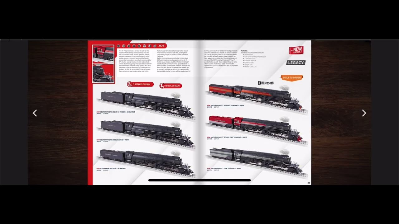 Lionel 2025 October monthly catalog review 