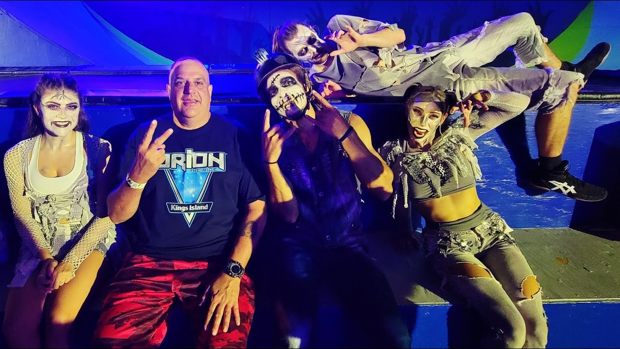 NYTE WALKERS - BMX ZOMBIES - KINGS ISLAND HAUNT 2025 - HALLOWEEN HAUNT