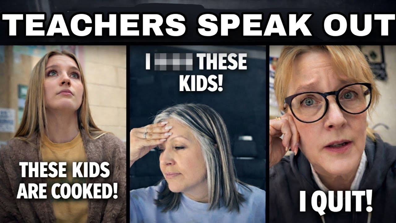 THE COLLAPSE OF THE SCHOOLING SYSTEM IS HERE - Teachers Are DONE & Speaking Out!