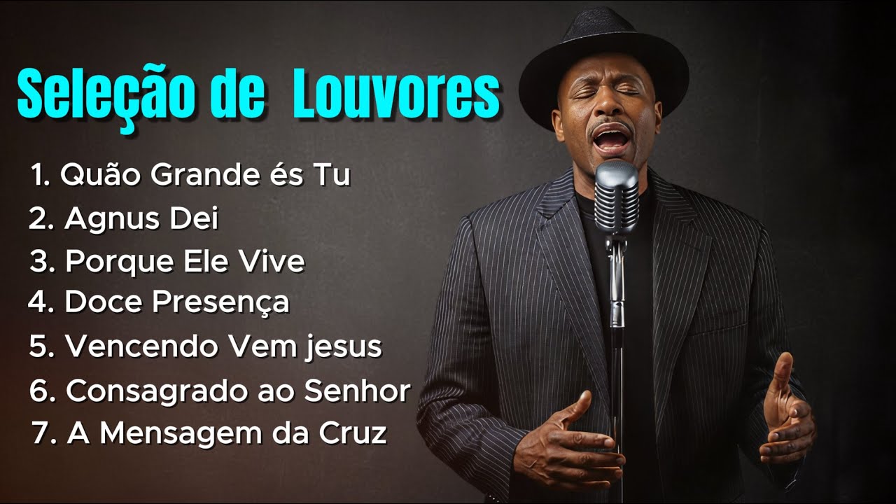 Seleção de Louvores Clássicos – 30 Minutos de Adoração Reverente | @HinosComIA 2025