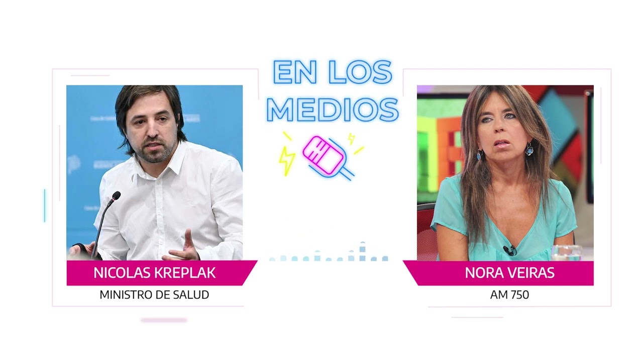 Nicolas Kreplak con Nora Veiras 27 mayo 2025