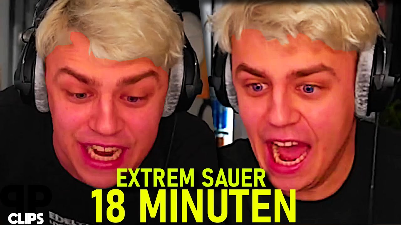 Papaplatte Stream, aber er ist 18 Minuten extrem sauer