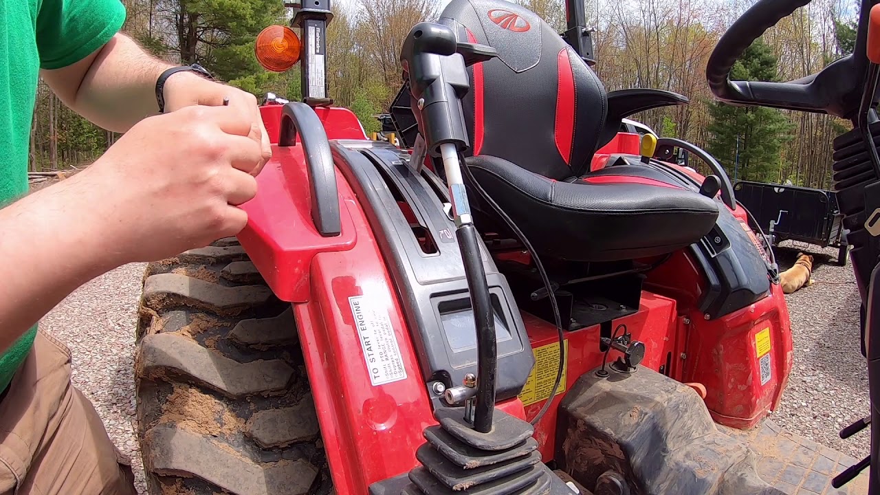 Installing 3rd Function Hydraulics on Mahindra 1626 for Grapple Use