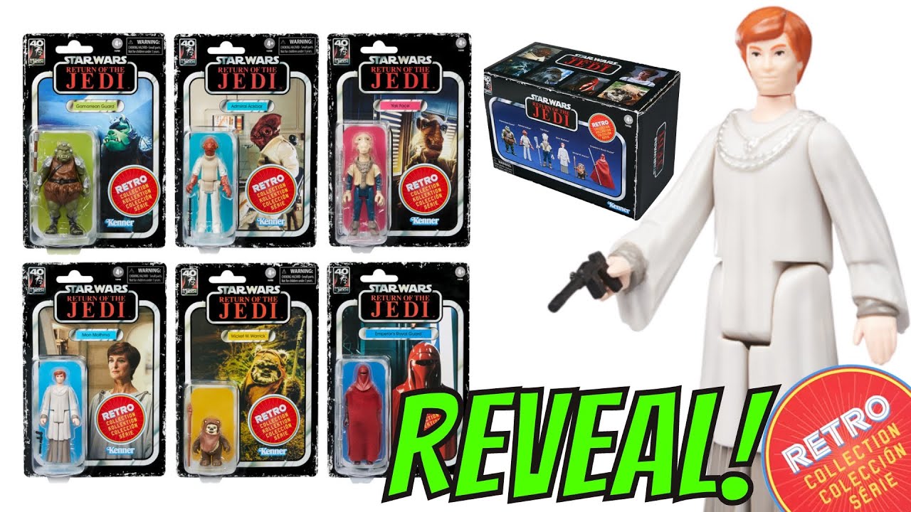 Star Wars Retro Collection ROTJ Wave 2 Including Mon Mothma!