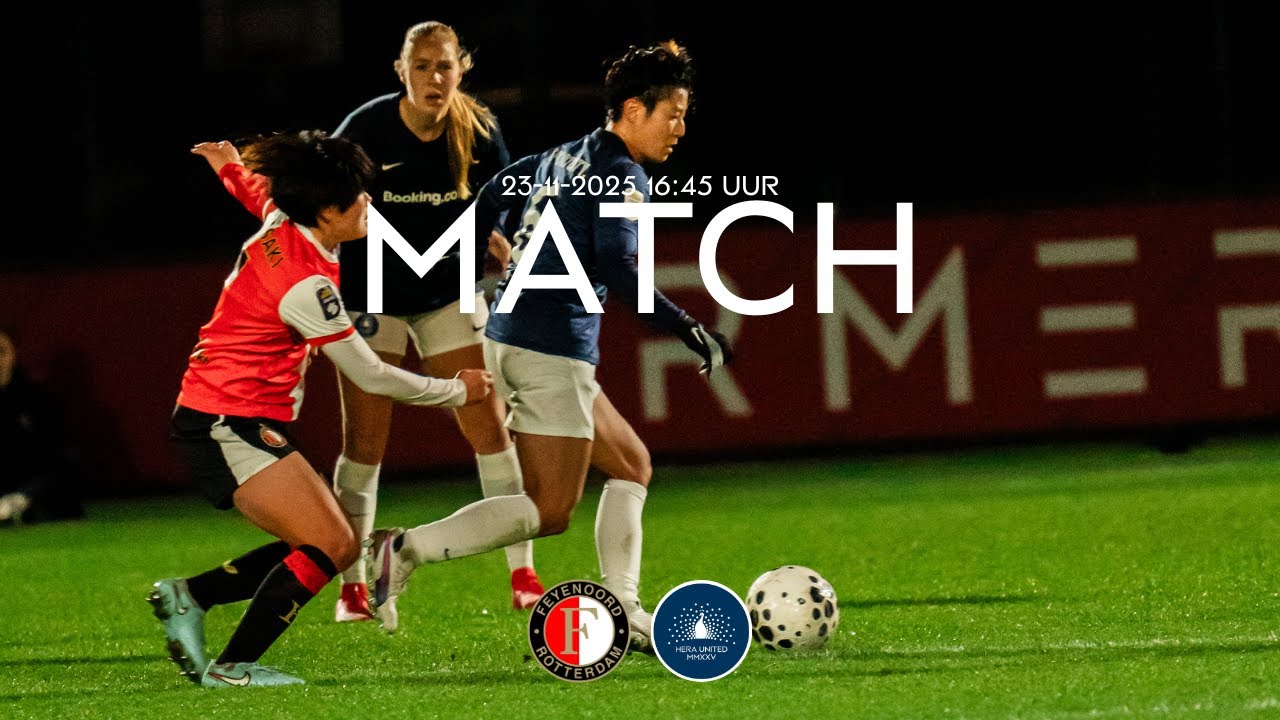 Feyenoord - HERA United // samenvatting Eurojackpot Vrouwen Eredivisie