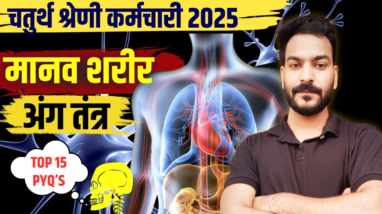 मानव शरीर - अंग तंत्र | Fourth Grade Science | Science MCQ | #4grade #smriticoachingclasses