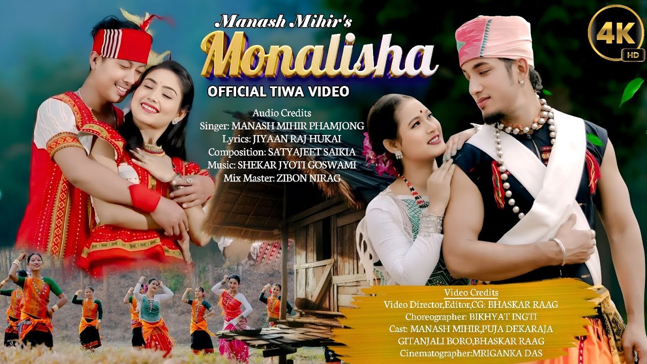 Monalisha {Official Tiwa Video 2025} – Manash Mihir | Puja Dekaraja | Bhaskar Raag | Gitanjali Boro