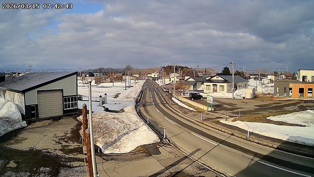 青森県五所川原市漆川ライブカメラ Aomori Goshogawara Live camera.world.cam