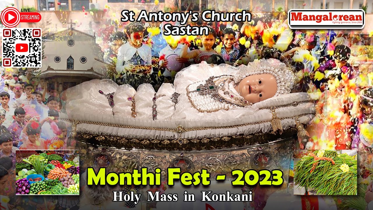 St. Antony's Church Sastan, Feast of Nativity of Mary (Monthi Fest) - Holy Mass in Konkani LIVE 2023