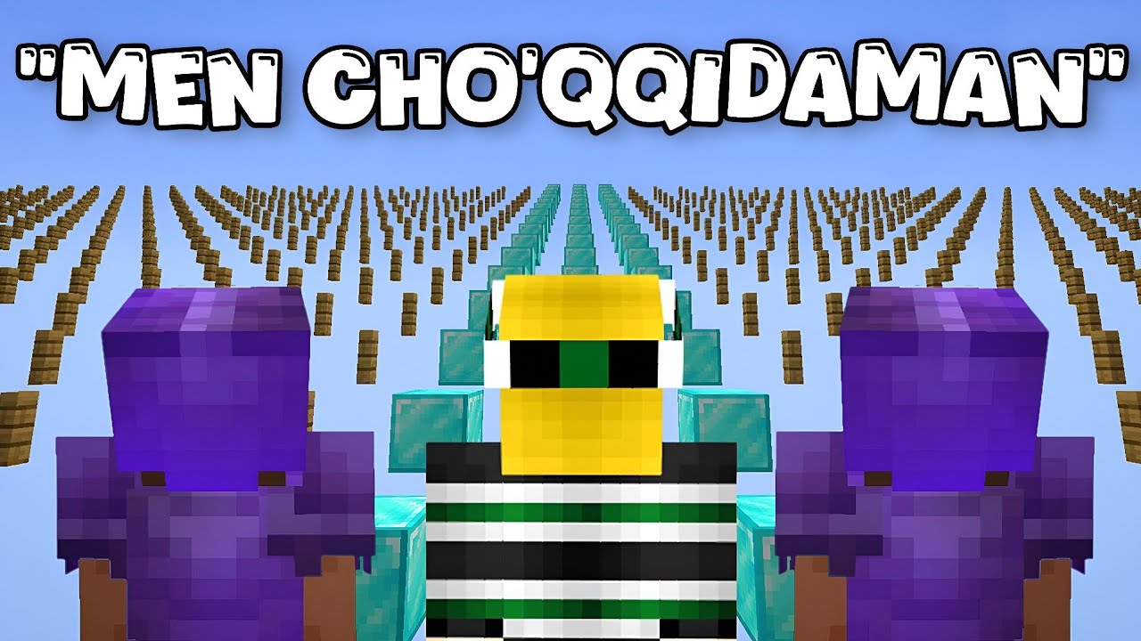 MINECRAFT LEKIN MEN PARKUR USTASIGA AYLANDIM UZBEK TILIDA DUBLAJ 