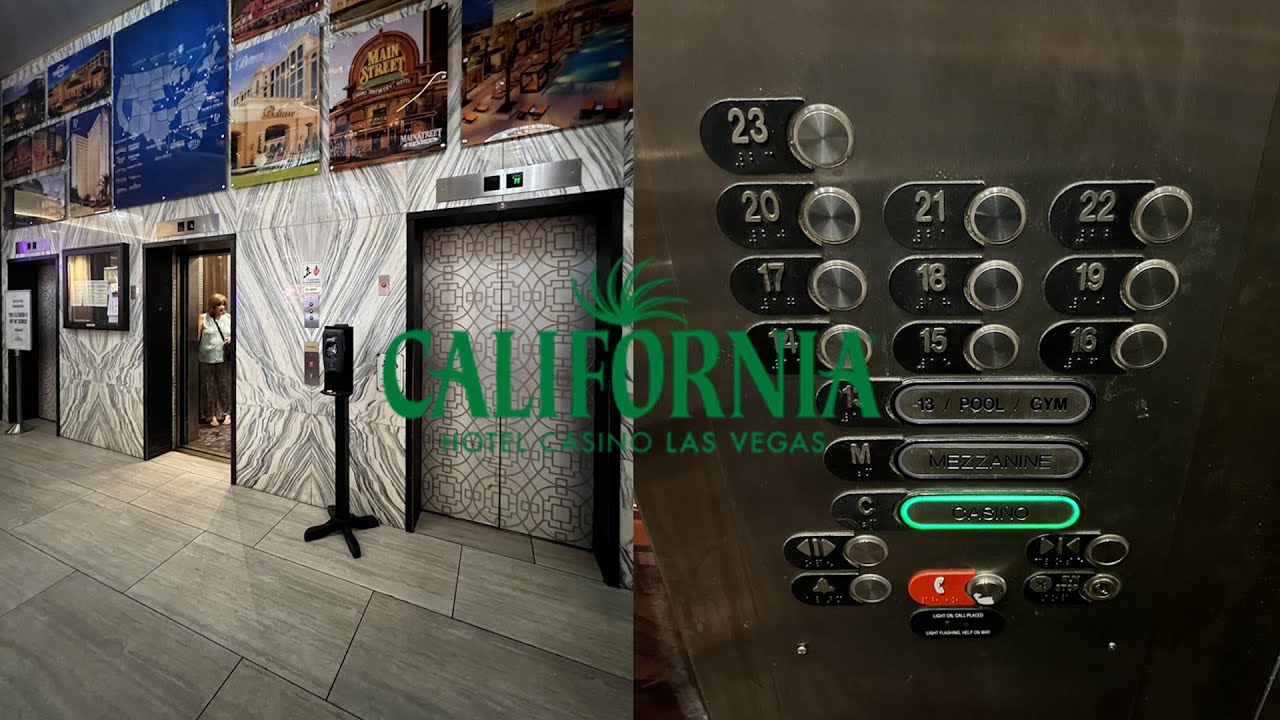 LAME Haughton (mb. OTIS) Traction Elevators - West Tower, California Hotel & Casino - Las Vegas, NV