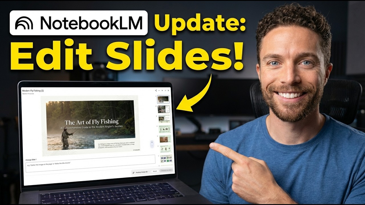 NotebookLM Update: You Can Finally Edit Slide Decks!
