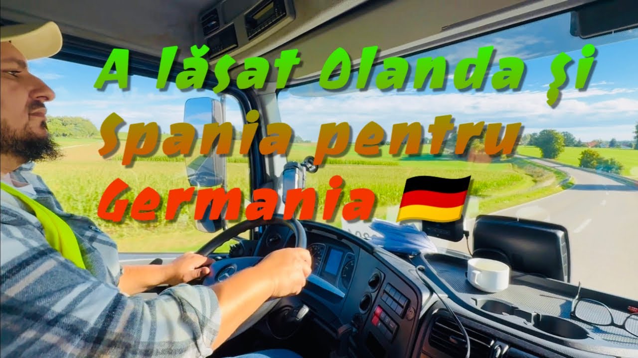 O zi pe camion in Germania | Coleg nou din Bucuresti 🚛