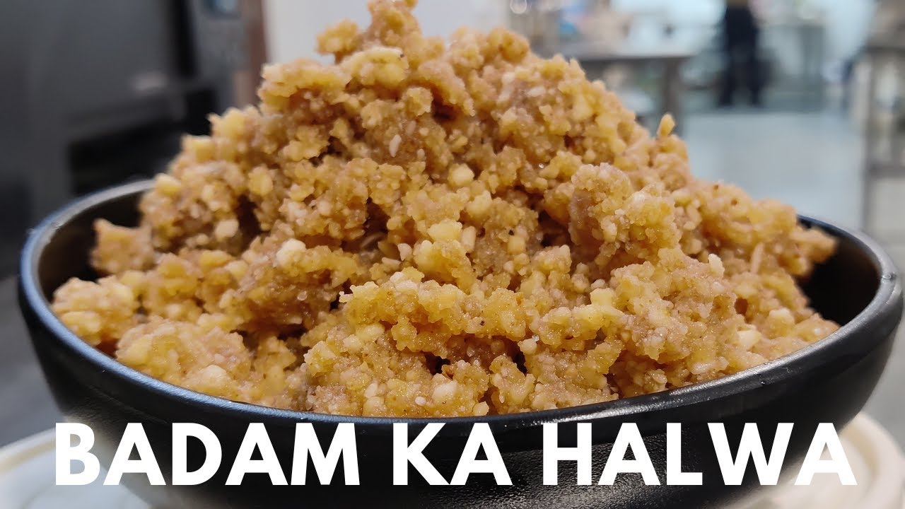 Badam Ka Halwa Recipe | बदाम का हलवा रेसिपी | Almond Halwa | Badam Halwa Diwali Special Recipe