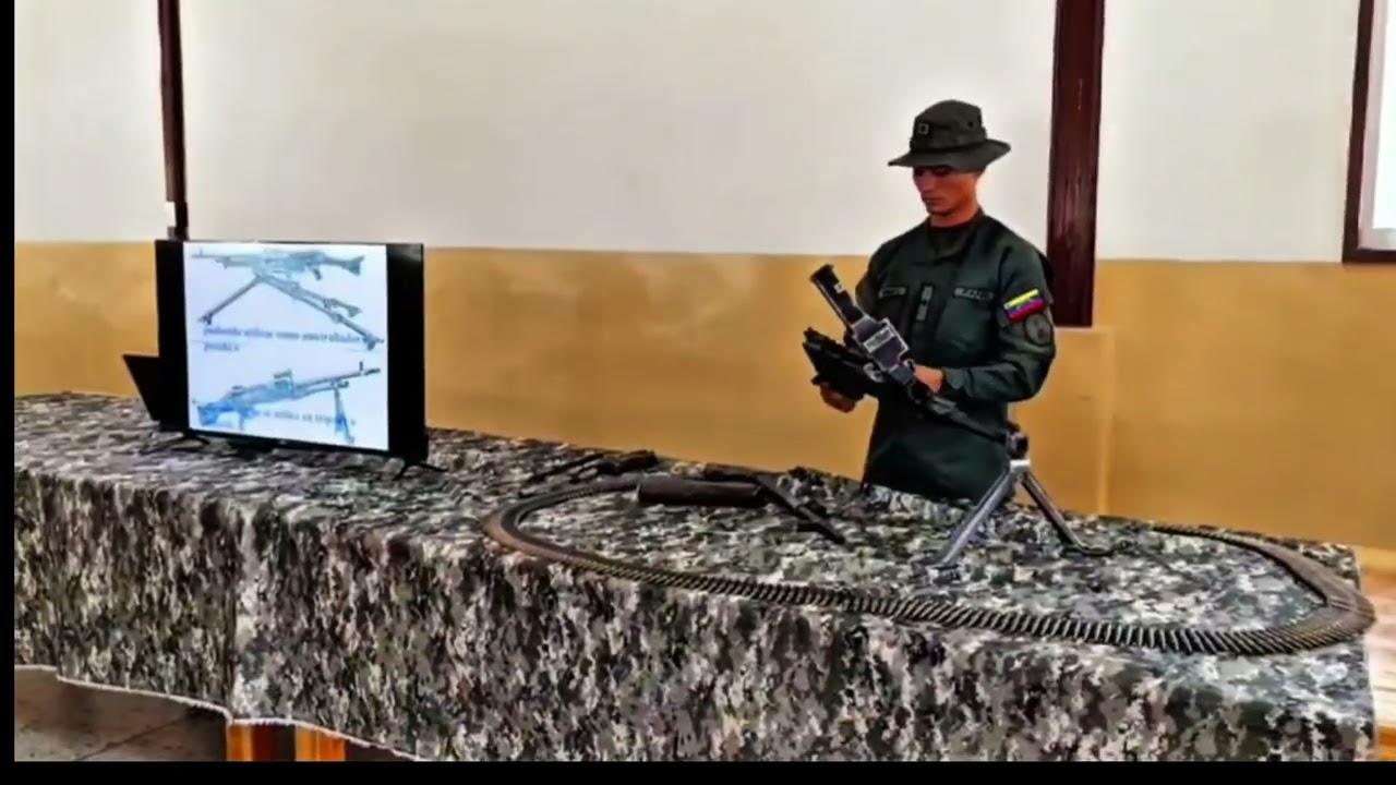 Instrucción de Ametralladora AFAG 7,62x51MM