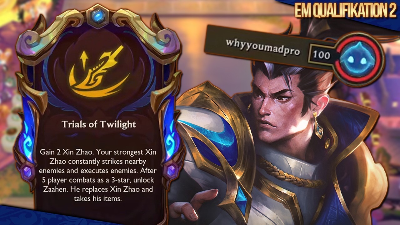 Whyyoumadpro mit Xin Hero Augment - DAS MUSS DOCH FREE SEIN! | EM Quali 2 - Game 4 Day 3