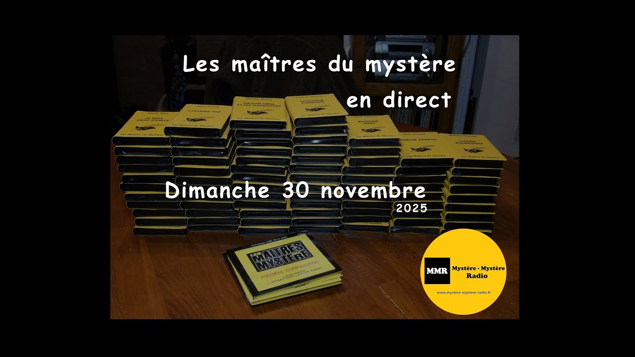 Mystère mystère Radio en direct - le 30 novembre  2025