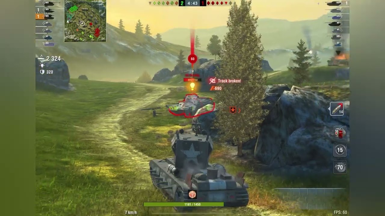 WOTB — Smasher 4.2k damage AT TIER 7